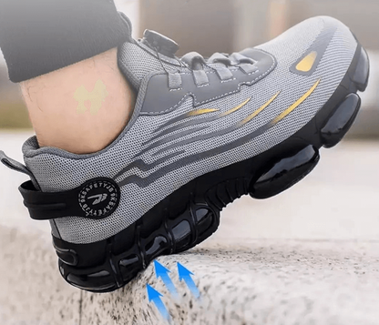 Ultimate Comfort Safety Shoes for Men with Quick-Lock System