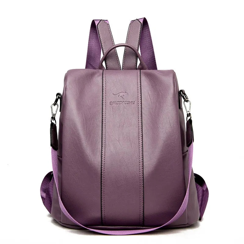 Urban Shield Backpack with Hidden Safety Features