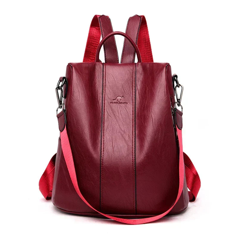 Urban Shield Backpack with Hidden Safety Features