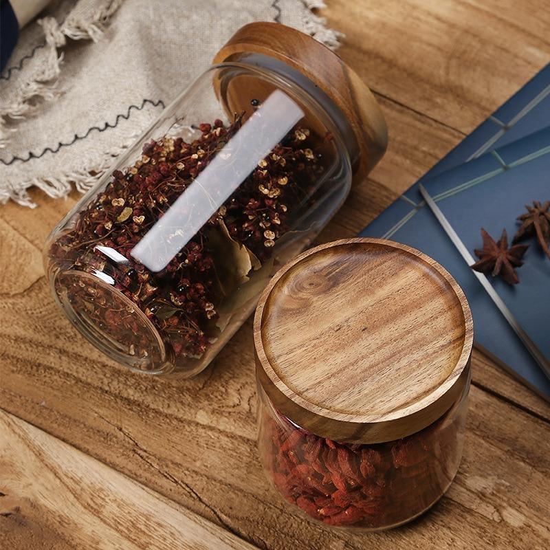 Stackable Airtight Glass Storage Containers for Kitchen Organization