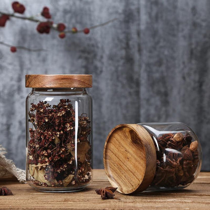 Stackable Airtight Glass Storage Containers for Kitchen Organization