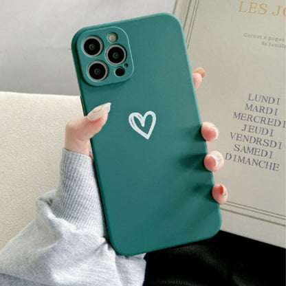 Shockproof Phone Case with Heart Design - Candy Love Style