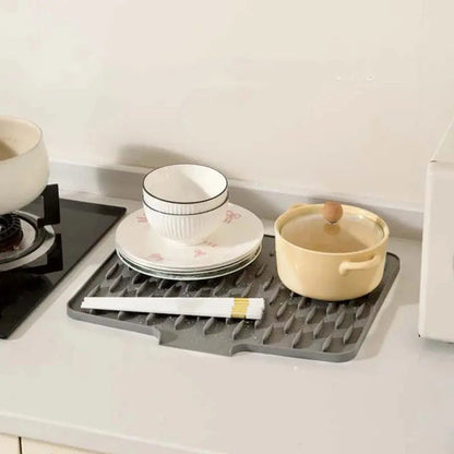 Silicone Drying Mat with Heat Resistance – BPA-Free, 36x30 cm