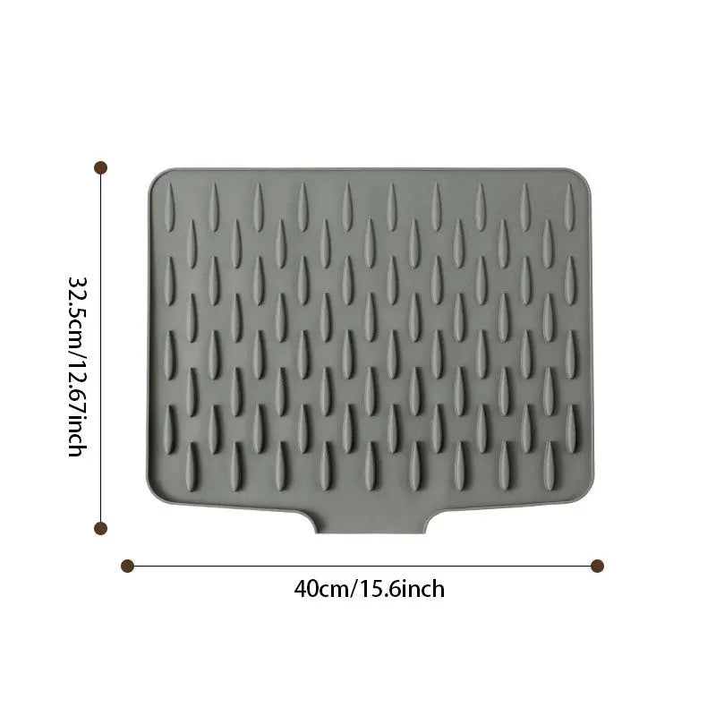 Silicone Drying Mat with Heat Resistance – BPA-Free, 36x30 cm
