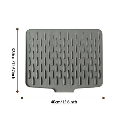 Silicone Drying Mat with Heat Resistance – BPA-Free, 36x30 cm