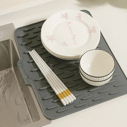 Silicone Drying Mat with Heat Resistance – BPA-Free, 36x30 cm