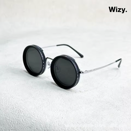 Stylish UV Protection Sunglasses with Black Lenses