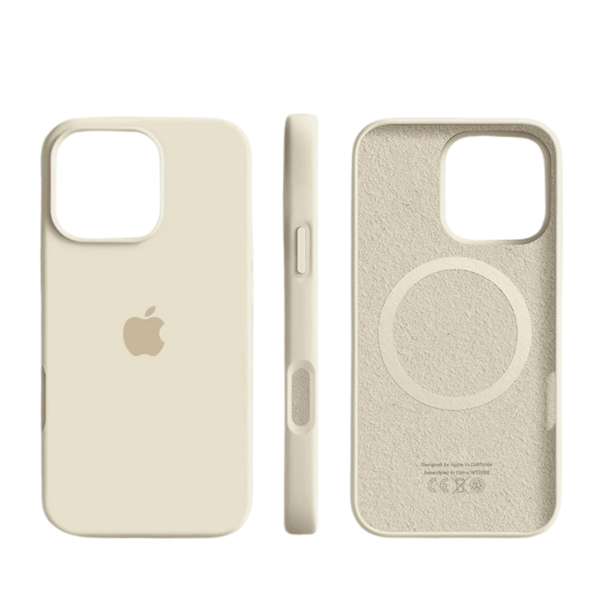 Silicone Soft-Touch Case for iPhone – Compatible with MagSafe