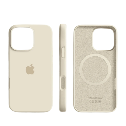 Silicone Soft-Touch Case for iPhone – Compatible with MagSafe