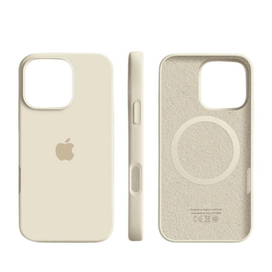 Silicone Soft-Touch Case for iPhone – Compatible with MagSafe
