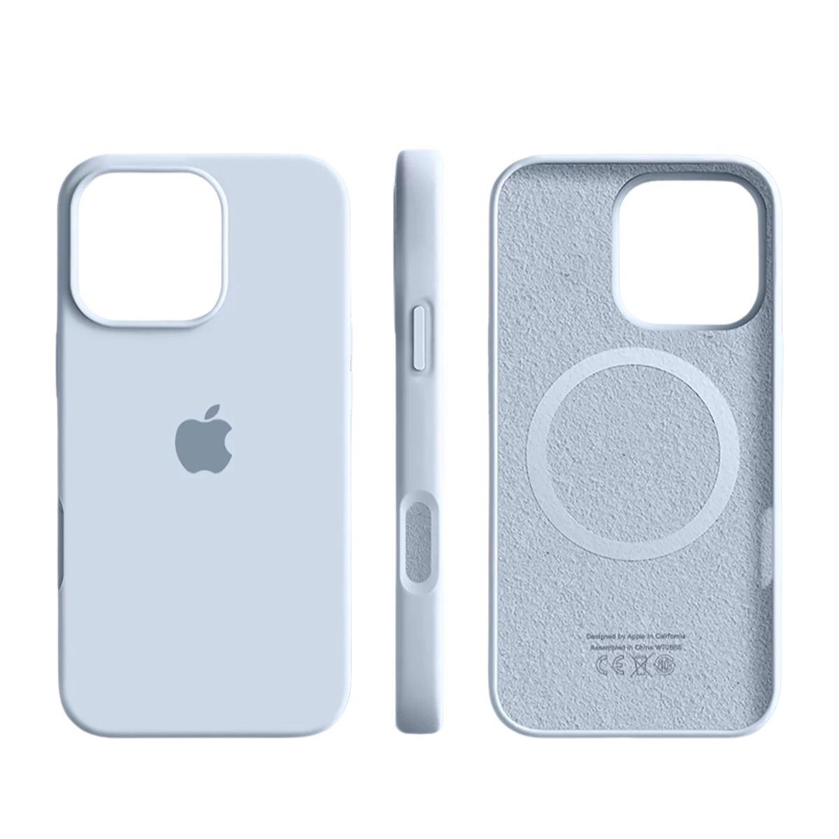 Silicone Soft-Touch Case for iPhone – Compatible with MagSafe