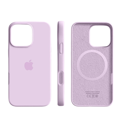 Silicone Soft-Touch Case for iPhone – Compatible with MagSafe