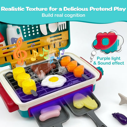GrillMaster Pro™ | Kids' Interactive BBQ Playset