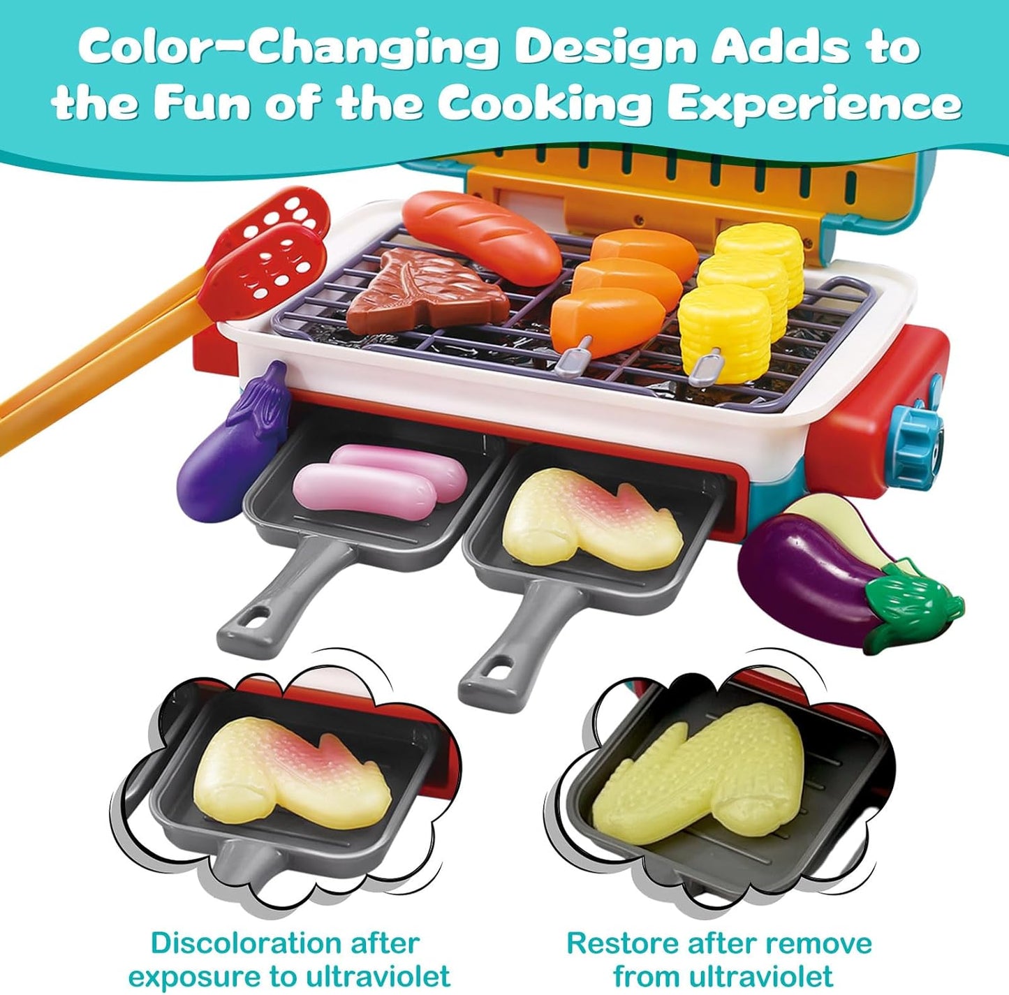 GrillMaster Pro™ | Kids' Interactive BBQ Playset