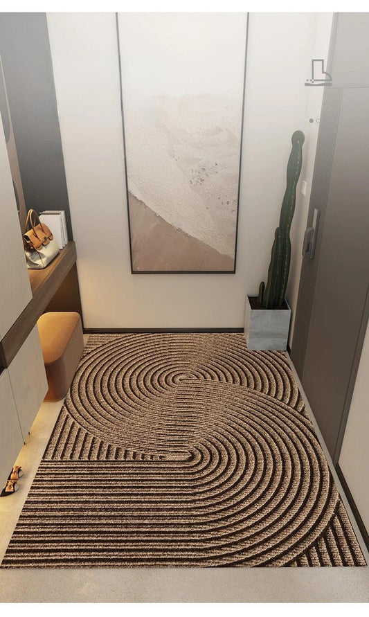 Scandinavian PVC Doormat with Non-Slip Design