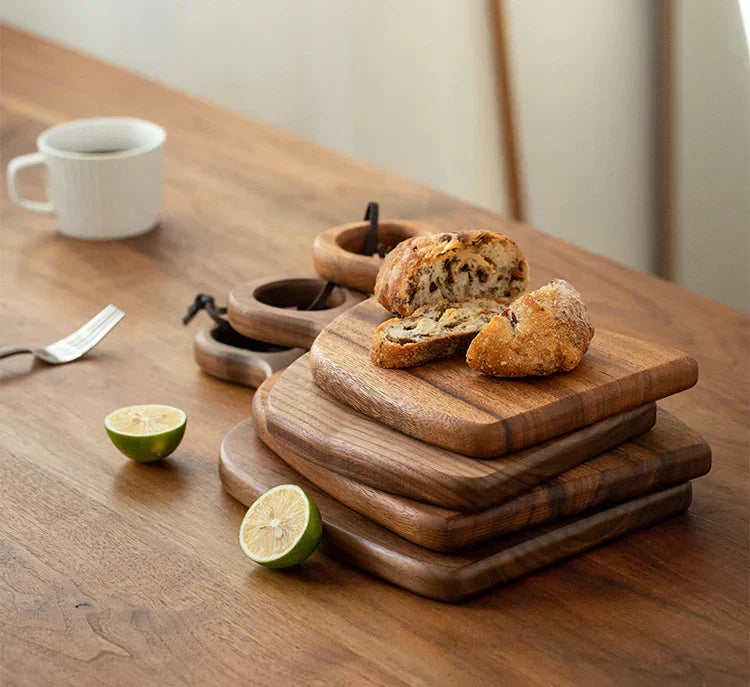 Double-Sided Walnut Cutting Board – Elegant Kitchen Essential