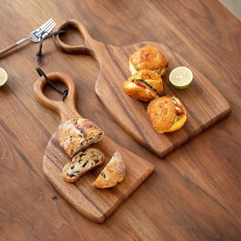 Double-Sided Walnut Cutting Board – Elegant Kitchen Essential