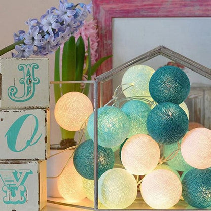 Cotton Glow Ball Swing - Multiple Color Options