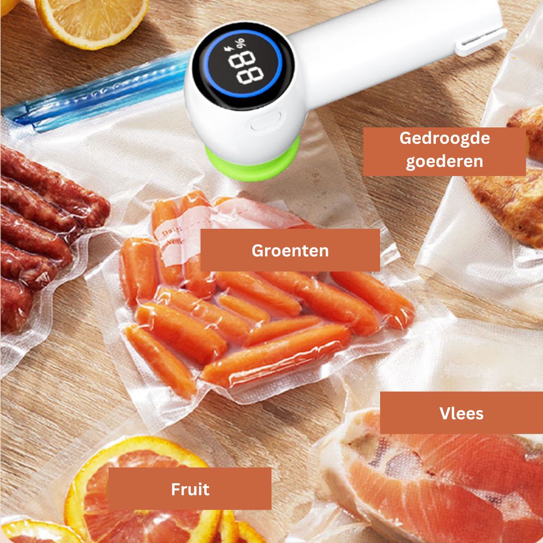 Vacuum Seal Kit - Keep Food Fresh and Well Sealed!