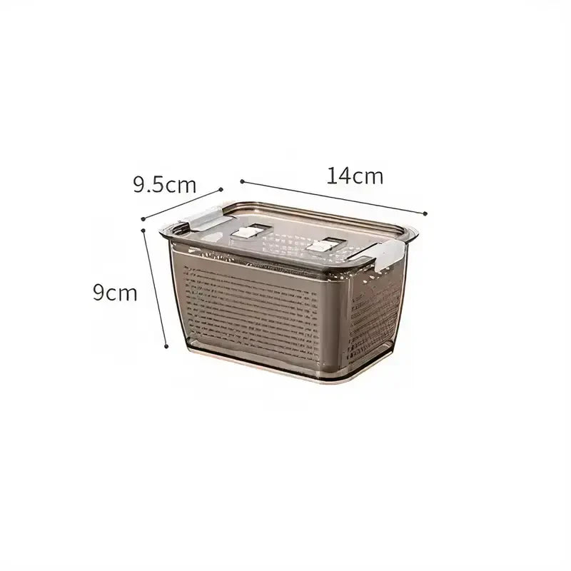 Large Capacity Storage Basket for Refrigerator - Multifunctional Organizer
