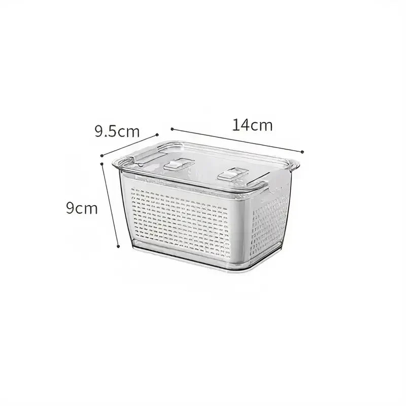 Large Capacity Storage Basket for Refrigerator - Multifunctional Organizer