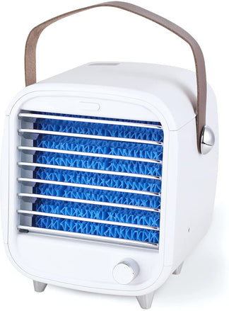 Mini Air Cooler - 3-in-1 Cooling, Humidifying & Purifying for Home and Travel