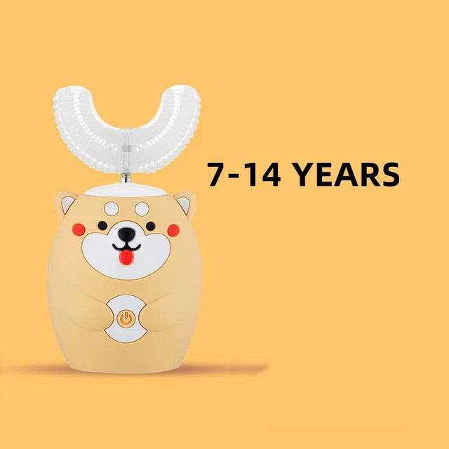 Interactive Electric U-Shaped Toothbrush for Kids
