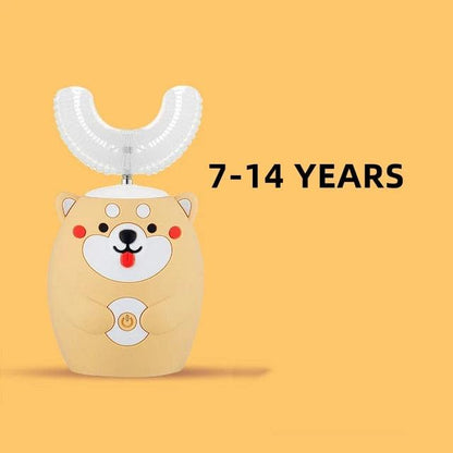 Interactive Electric U-Shaped Toothbrush for Kids