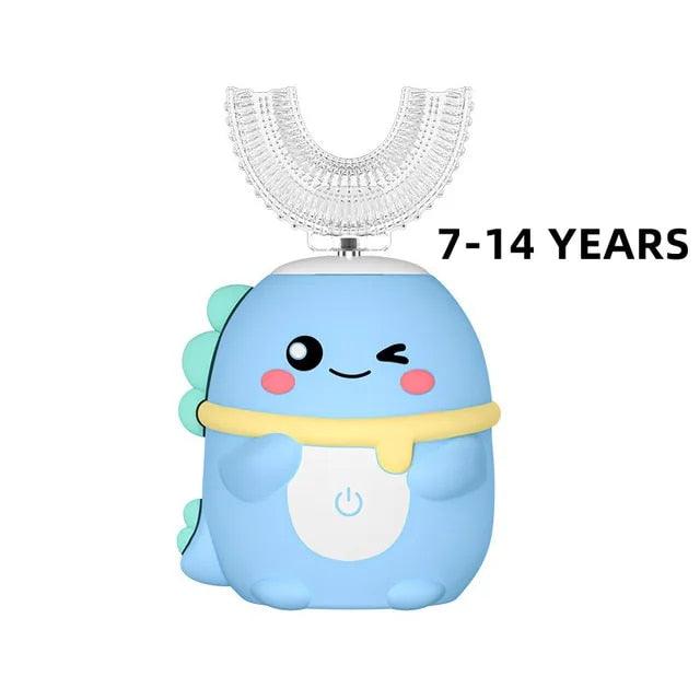 Interactive Electric U-Shaped Toothbrush for Kids