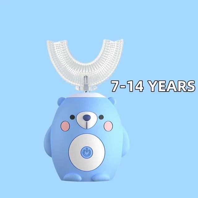 Interactive Electric U-Shaped Toothbrush for Kids