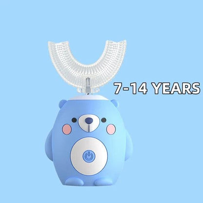 Interactive Electric U-Shaped Toothbrush for Kids