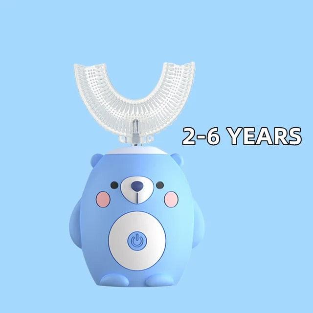 Interactive Electric U-Shaped Toothbrush for Kids