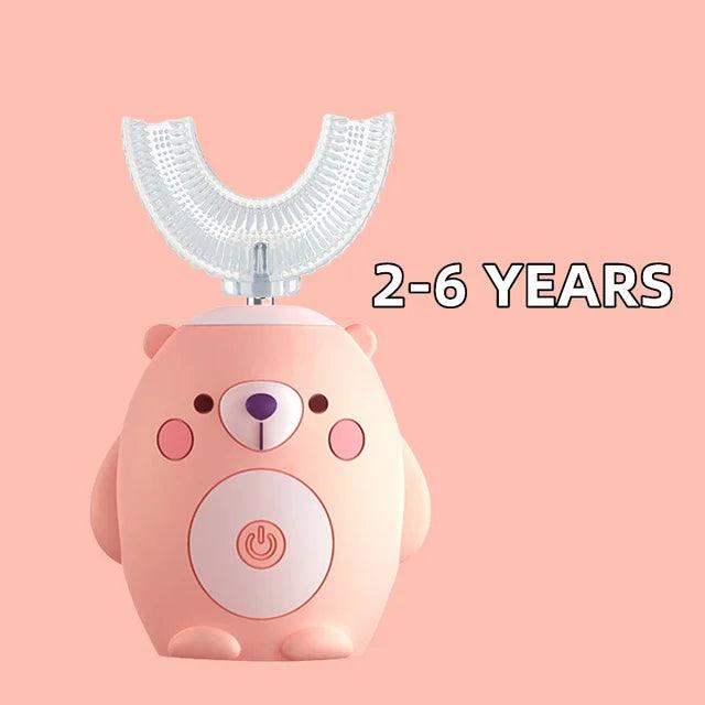 Interactive Electric U-Shaped Toothbrush for Kids