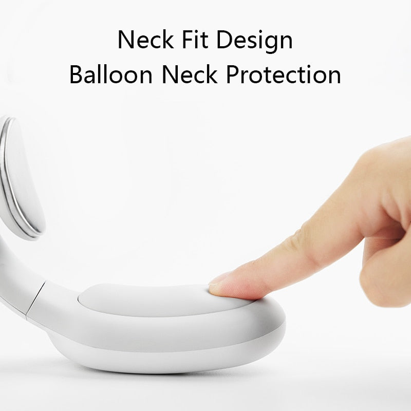 RelaxWave Portable Neck Massager with Heat Therapy