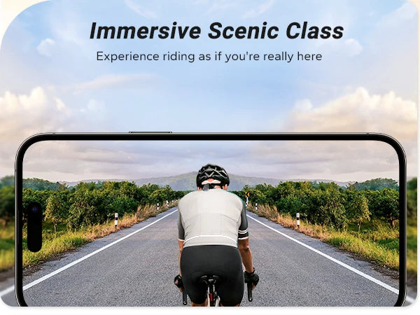 Indoor Cycling Bicycle with 15 lb Flywheel | Bluetooth Sync, Quiet Drive, LED Display & 300 lb Weight Limit