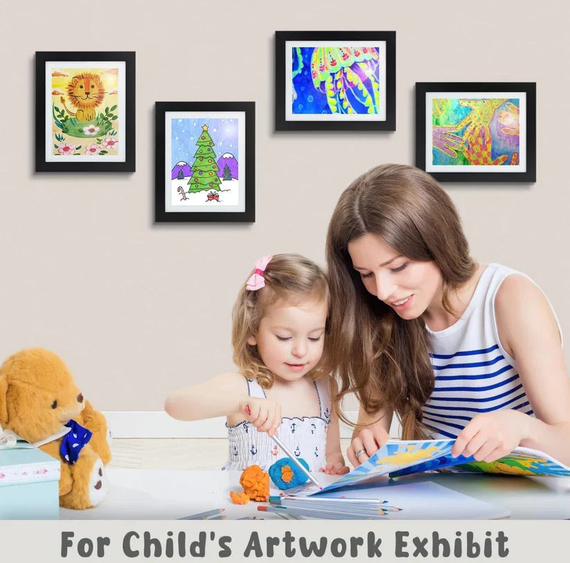 Magnetic Frame for Creative Display of Children's Artwork