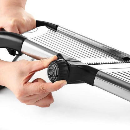 Vegetable Cutter with Adjustable Mandoline Slicer for Precision Cutting