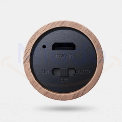 Wireless Wooden Wall Light with Sensor