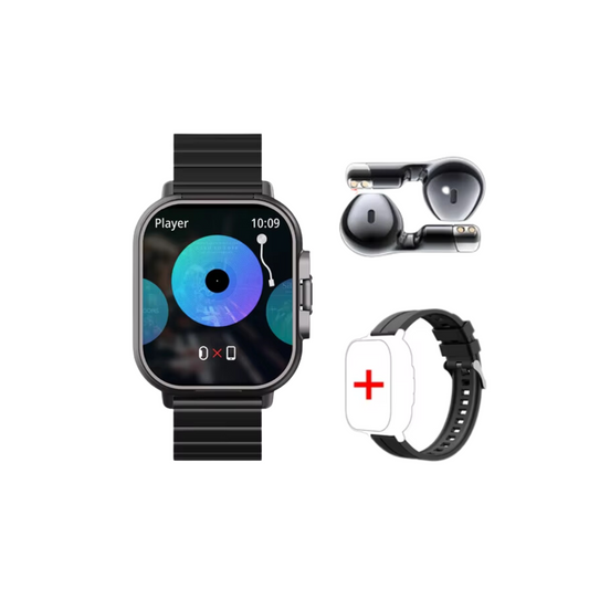 Smartwatch Featuring Integrated Bluetooth Headphones