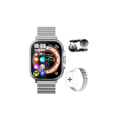 Smartwatch Featuring Integrated Bluetooth Headphones