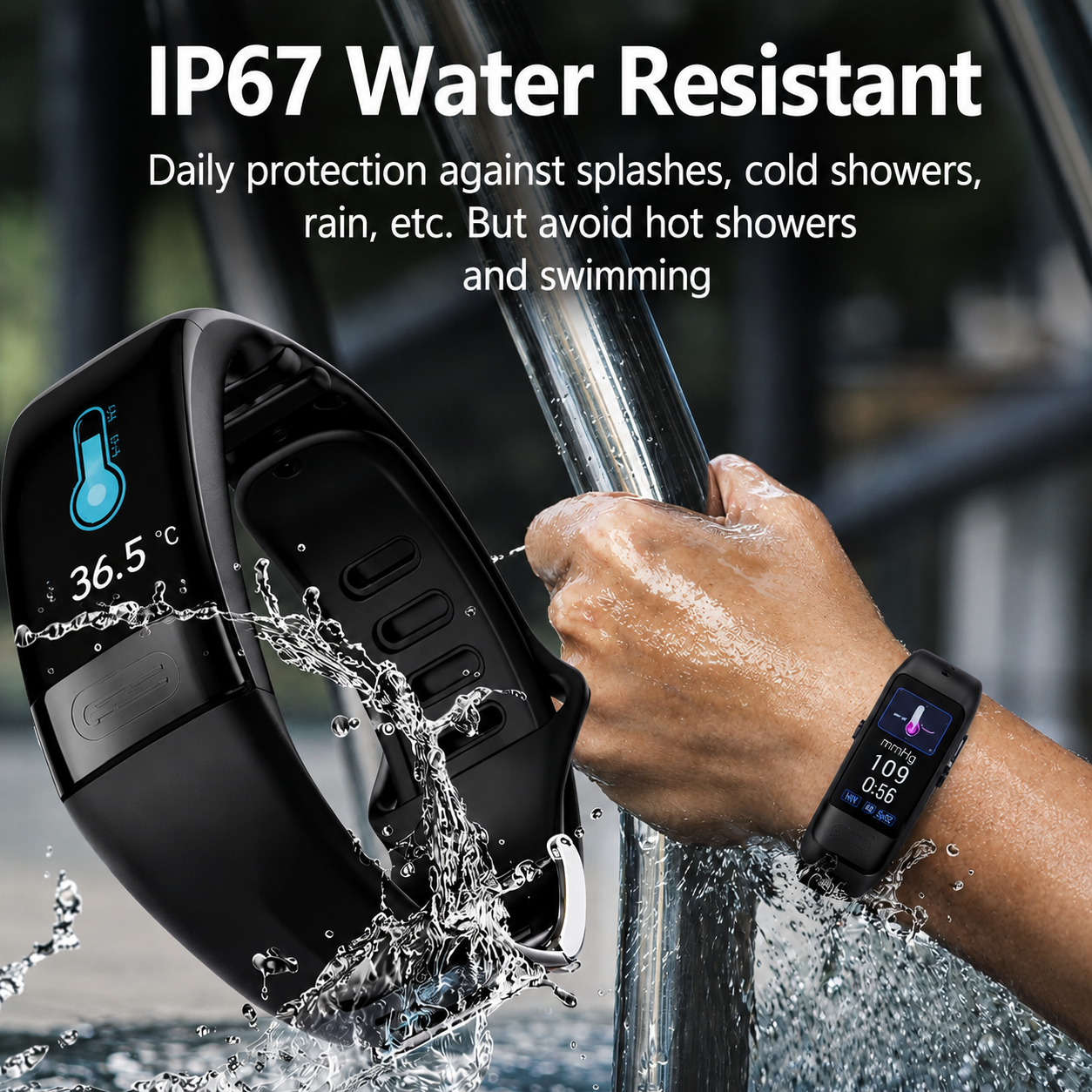 Ultimate Health Tracker Watch | EKG, Blood Pressure & Sleep Monitor
