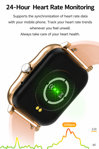 Advanced Wellness Watch | Monitor Your Health Effortlessly