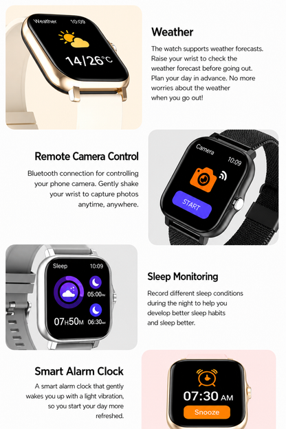 Advanced Wellness Watch | Monitor Your Health Effortlessly