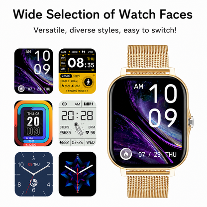 Advanced Wellness Watch | Monitor Your Health Effortlessly