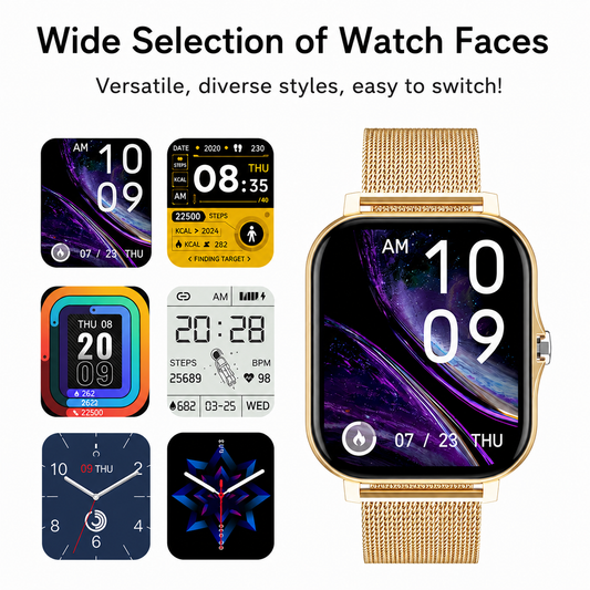 Advanced Wellness Watch | Monitor Your Health Effortlessly
