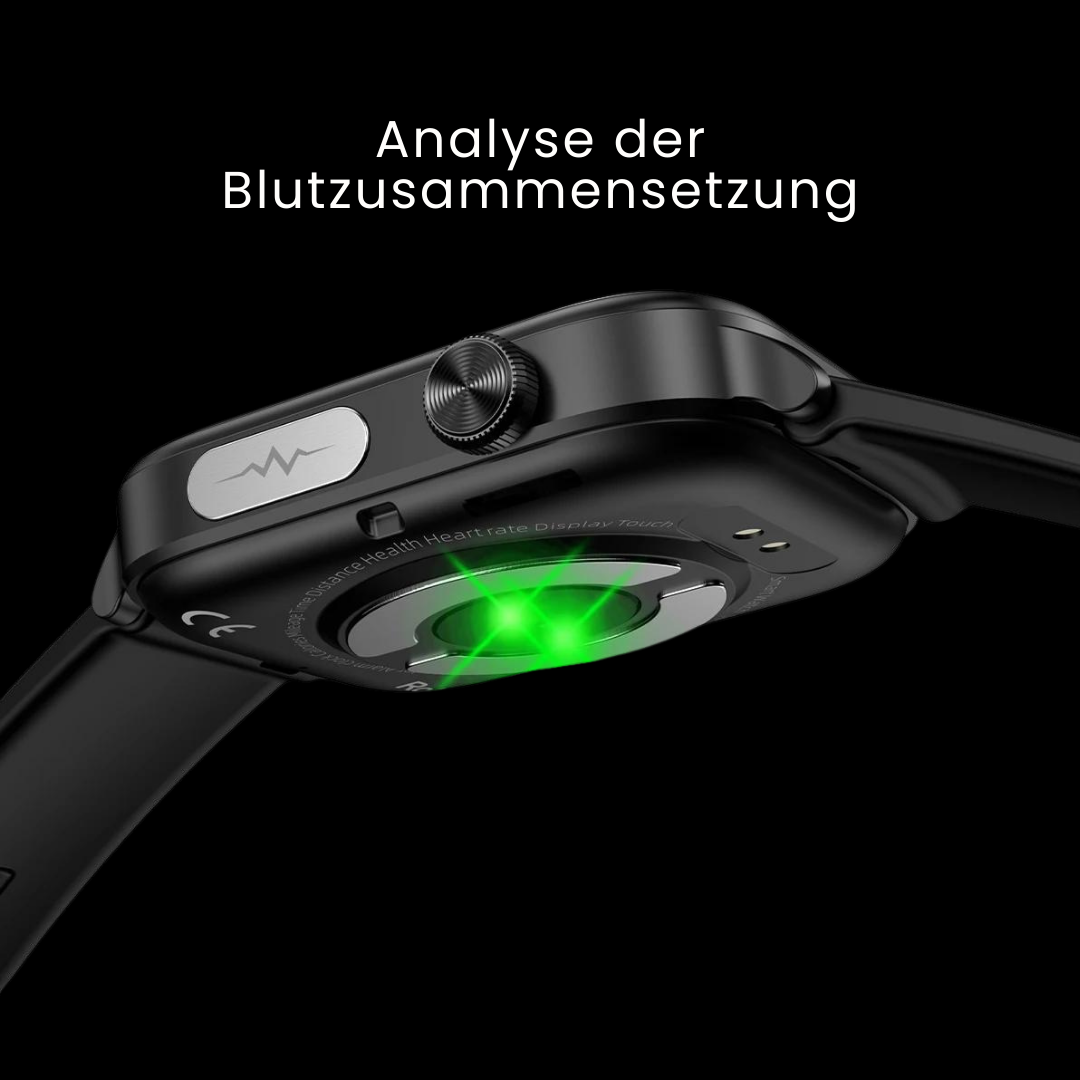 Smartwatch with SOS Emergency Alert and Location Tracking - Health Monitoring