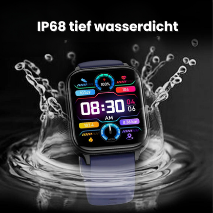 Smartwatch with SOS Emergency Alert and Location Tracking - Health Monitoring