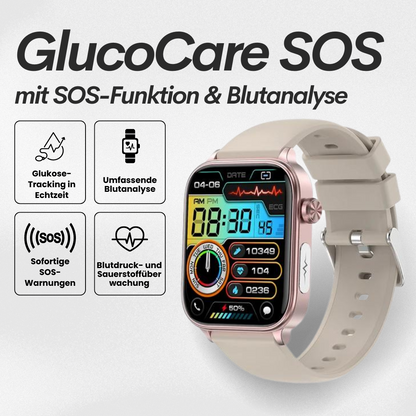 Smartwatch with SOS Emergency Alert and Location Tracking - Health Monitoring