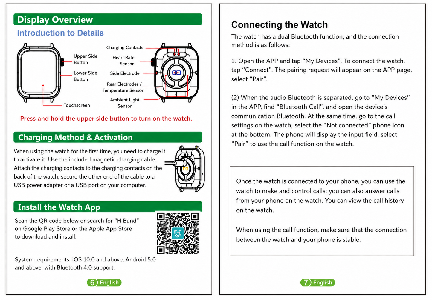 Advanced Health Monitoring Smartwatch with Emergency Alert