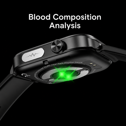 Advanced Health Monitoring Smartwatch with Emergency Alert